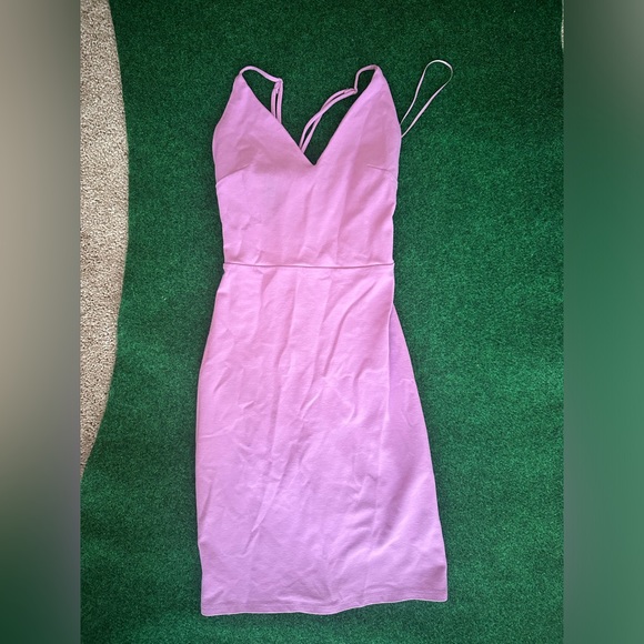 Pinkish purple mini dress - Picture 5 of 5